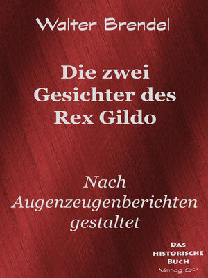 cover image of Die zwei Gesichter des Rex Gildo